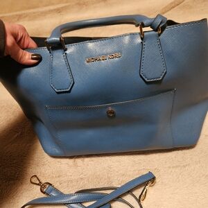 Michael Kors Blue Women's Tote Bag